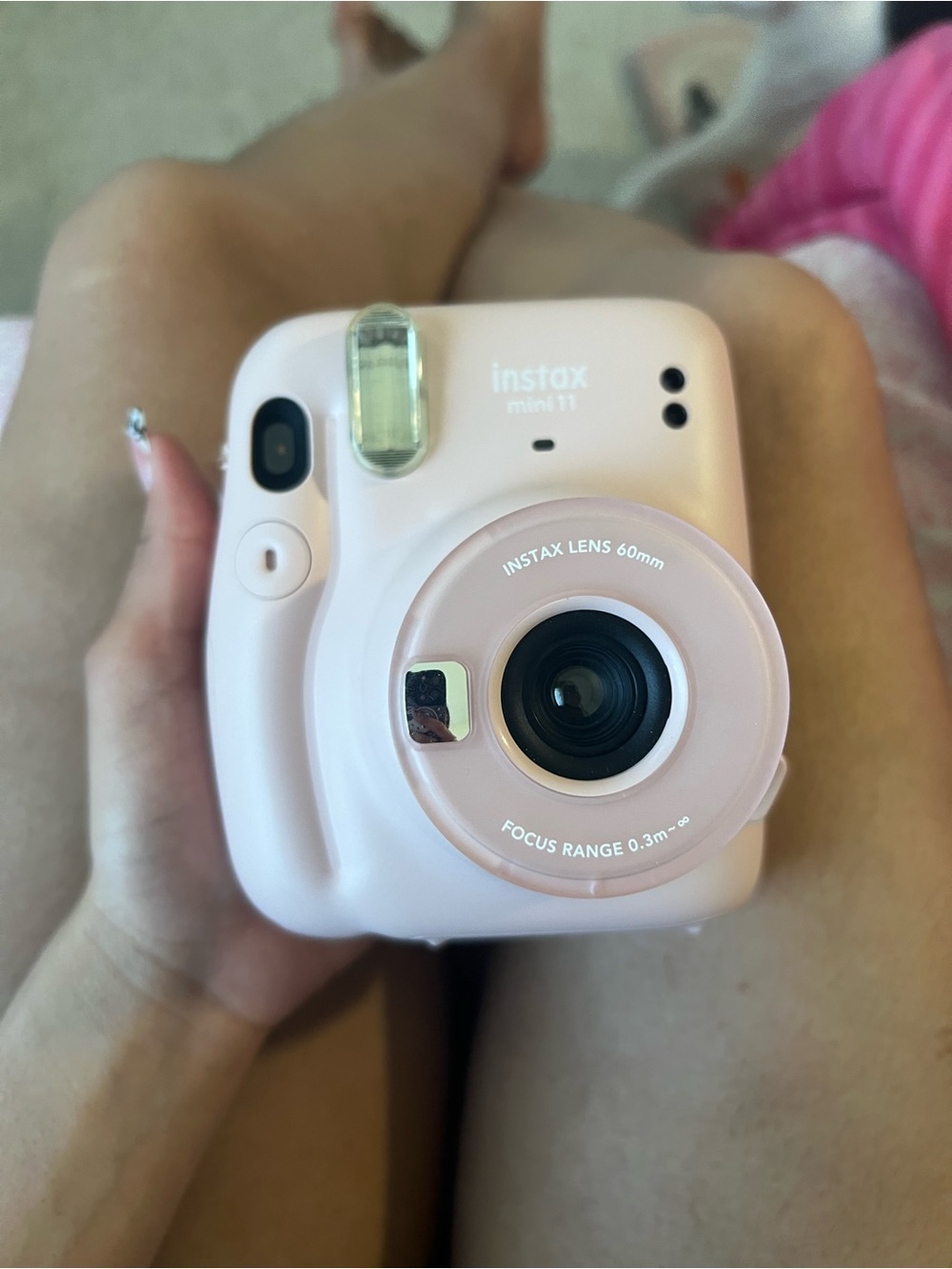 Instax Mini 11 Instant Camera - Pastel Pink